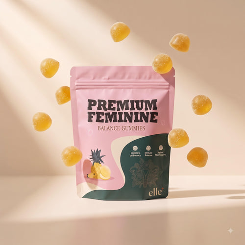 Gummies Probiotiques Ananas — Équilibre Féminin