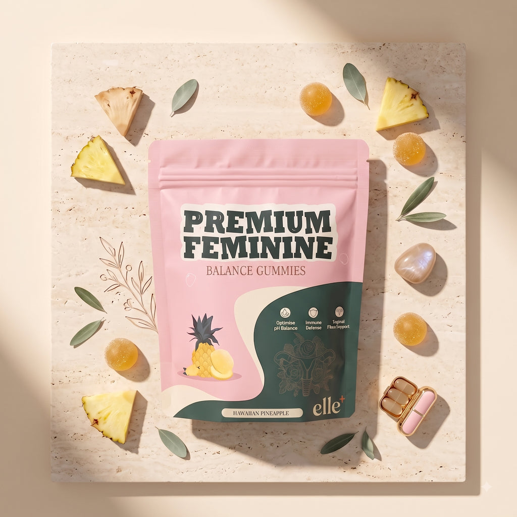 Gummies Probiotiques Ananas — Équilibre Féminin